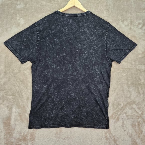 NBA Los Angeles Lakers Western Conference Acid Wash T-Shirt Men's Size XL Gray - Picture 2 of 10